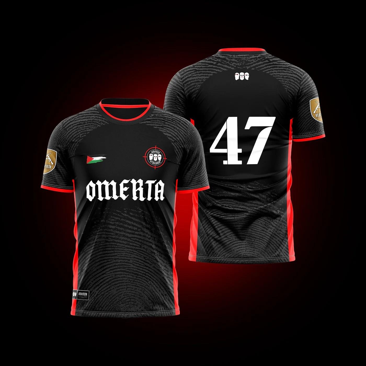 ETST WENDY 005 Omerta Boxing Fans Zomer 3D Print Ademend Jersey Heren Outdoor Sportkleding Man Ronde Hals Korte Mouw Kinderen T-shirt S