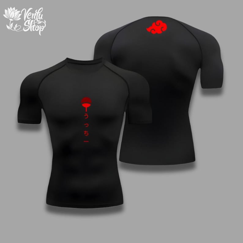 Xin nan zhuang Itachi Compressieshirt | Itachi Uchiha, Sharingan, Akatsuki, Naruto Shippuden, Anime, Sportkleding, T-shirt, Compressor, Muscleshirt, Fitness S