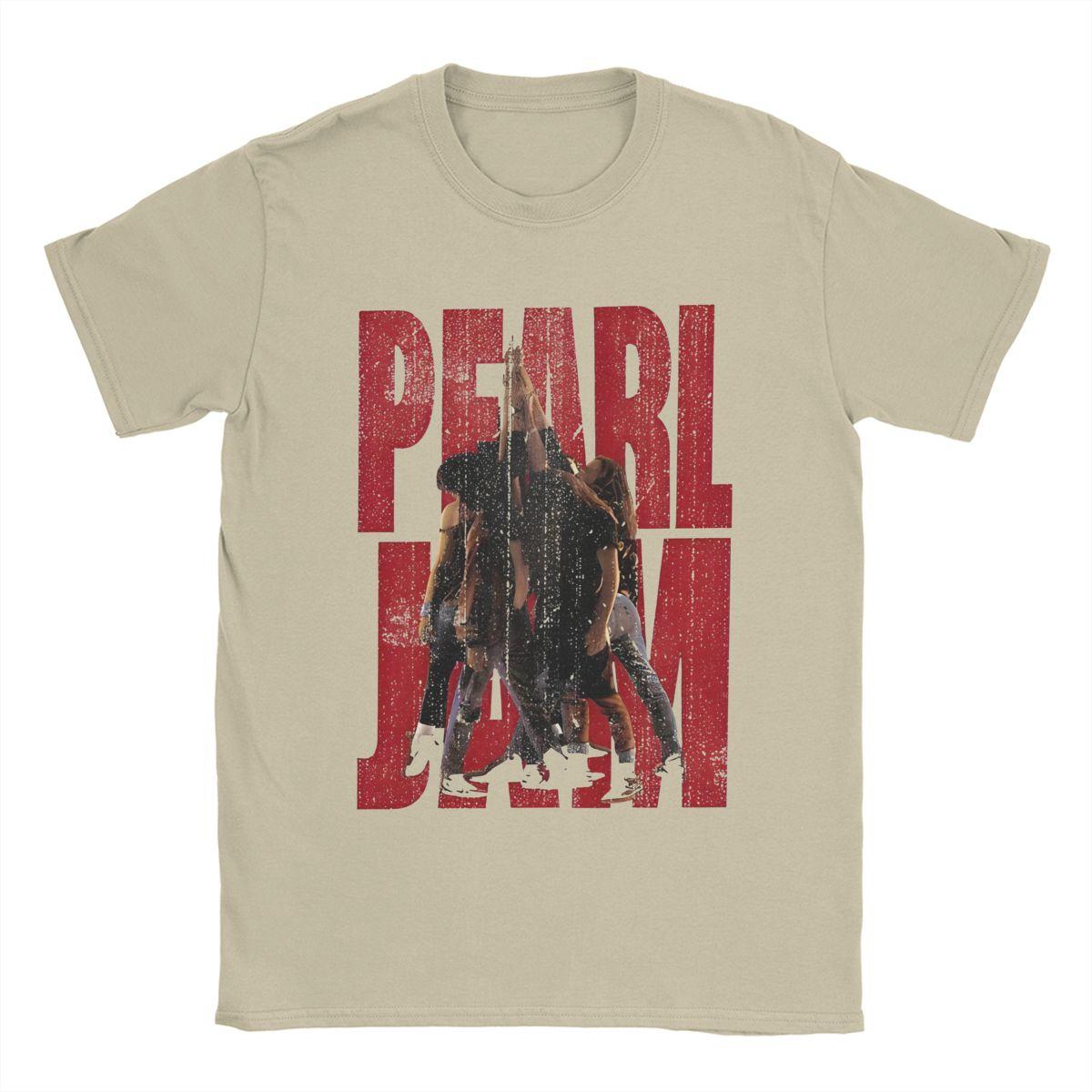 Comfortable season All Seasons Heren Dames Beste Album Tour Pearls Jam Shirt Accessoires Puur Katoen T-shirt Kleding Vintage T-shirt M