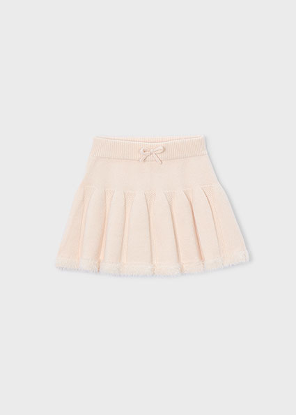 Mayoral winter rok meisjes - beige - gebreid