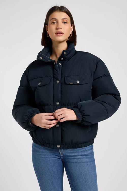 Lee Relaxed Rider Puffer Jacket | Black