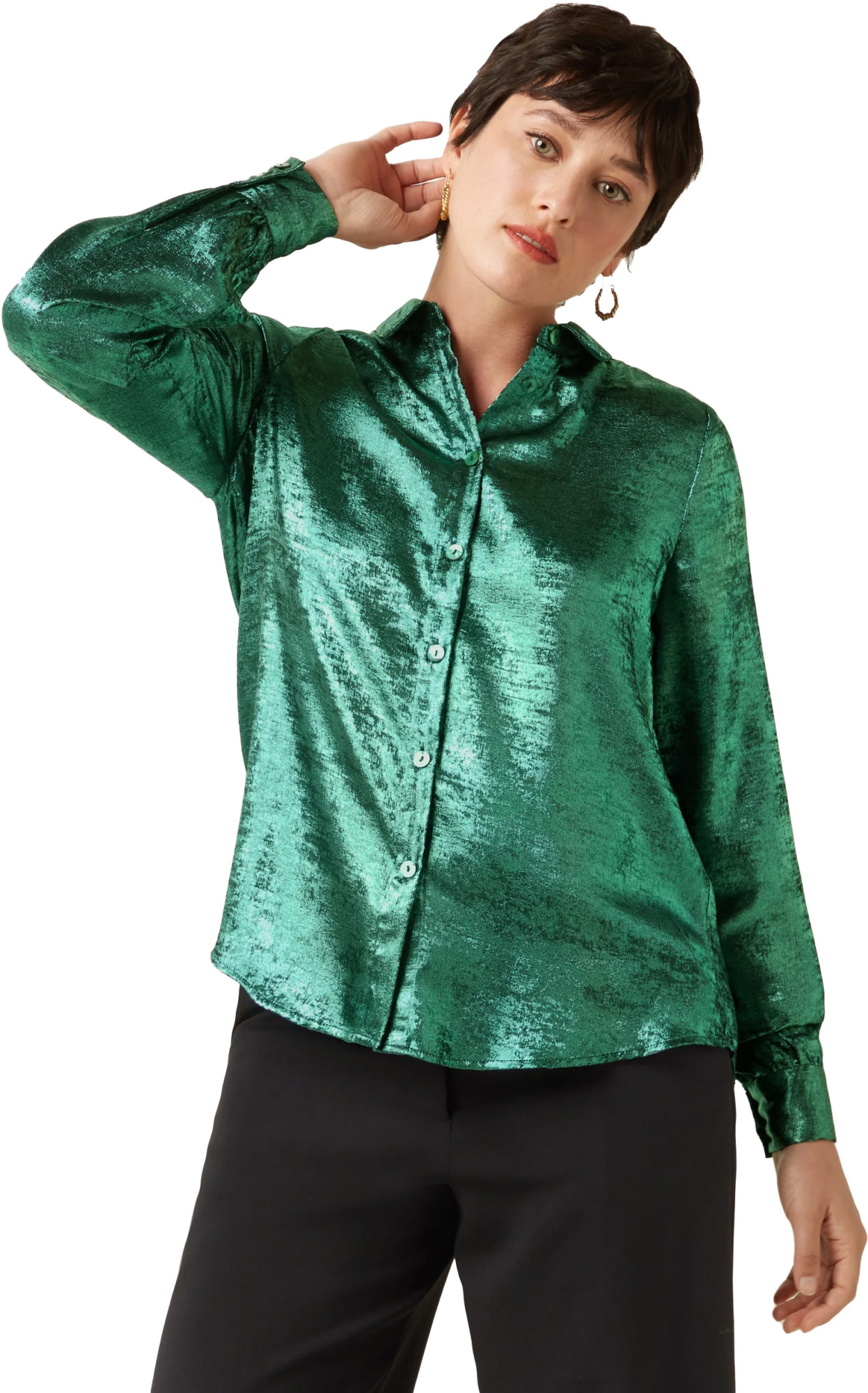 King Louie Maisie blouse flambe