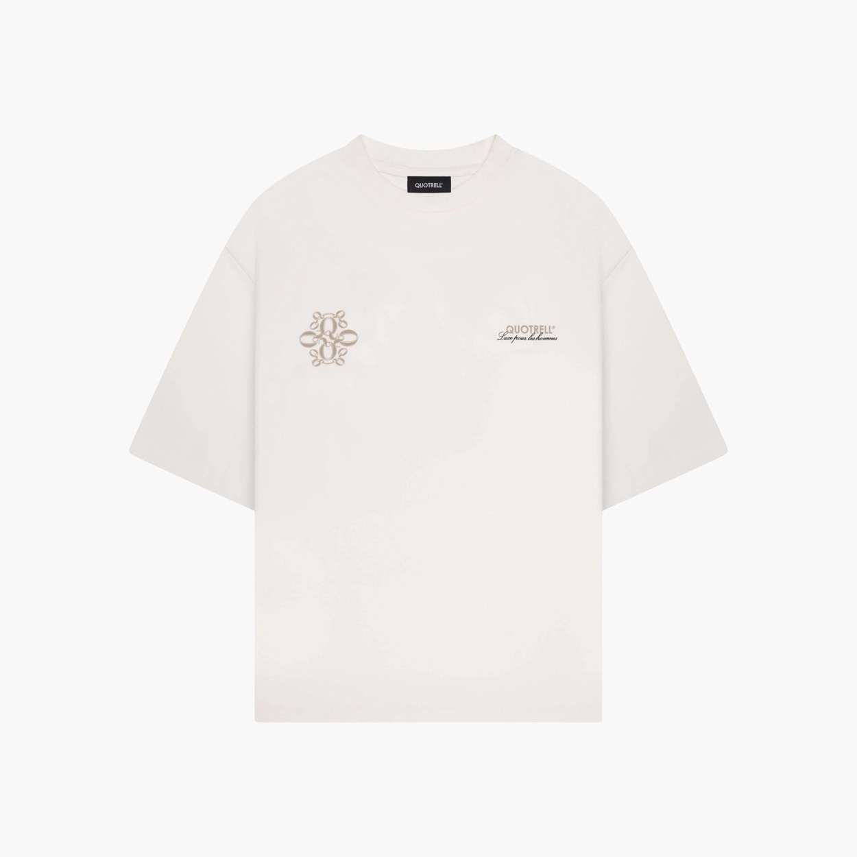 Quotrell Insignia t-shirt ecru