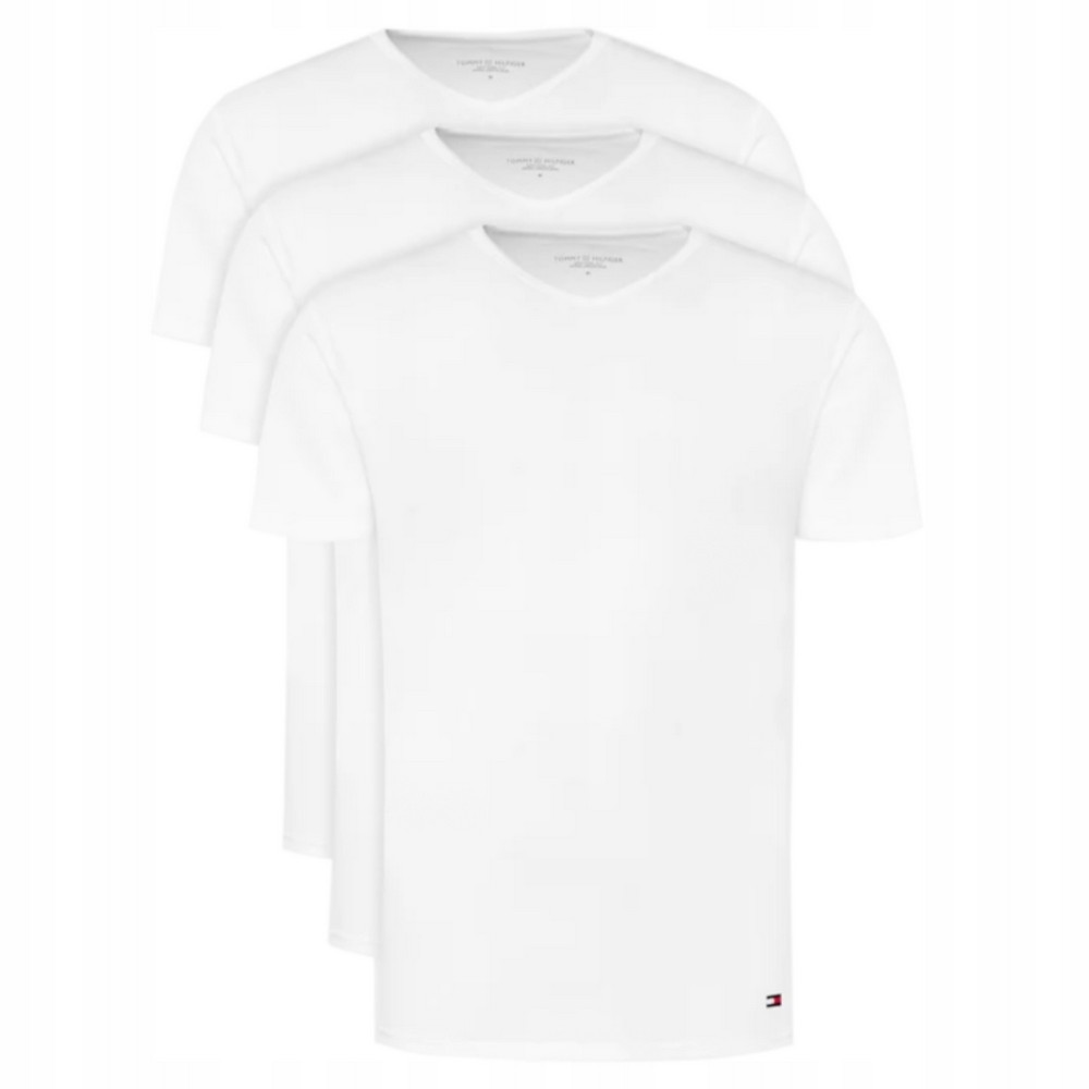 Tommy Hilfiger Heren stretch t-shirt (pak van 3)
