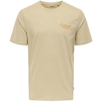 Only And Sons T-shirt Korte Mouw  -