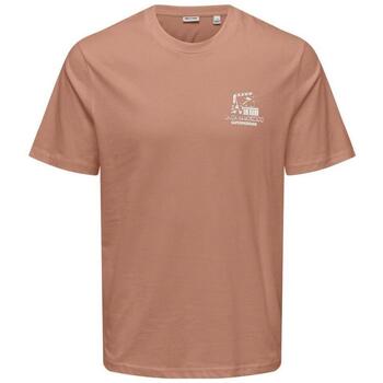 Only And Sons T-shirt Korte Mouw  -