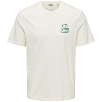 Only And Sons T-shirt Korte Mouw  -