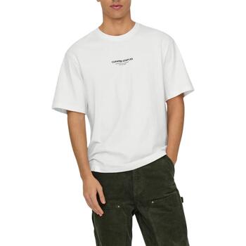 Only And Sons T-shirt Korte Mouw  -