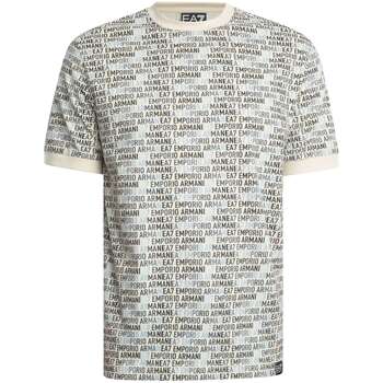 Emporio Armani EA7 T-shirt Korte Mouw  T-shirt met logopatroon