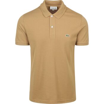 Lacoste T-shirt  Poloshirt Piqué Bruin