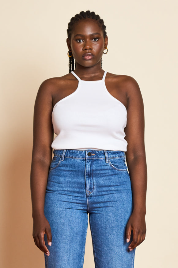 JAN N JUNE JAN 'N JUNE Damen vegan Top Pacita White