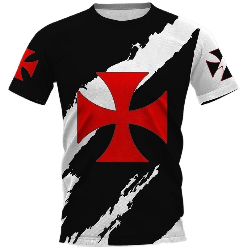 Wengy 2 Fashion Retro Tempeliers 3D Print mannen T-shirts Zomer Casual Streetwear Paar Tees Korte Mouw Tops Drop Shipping 6XL M