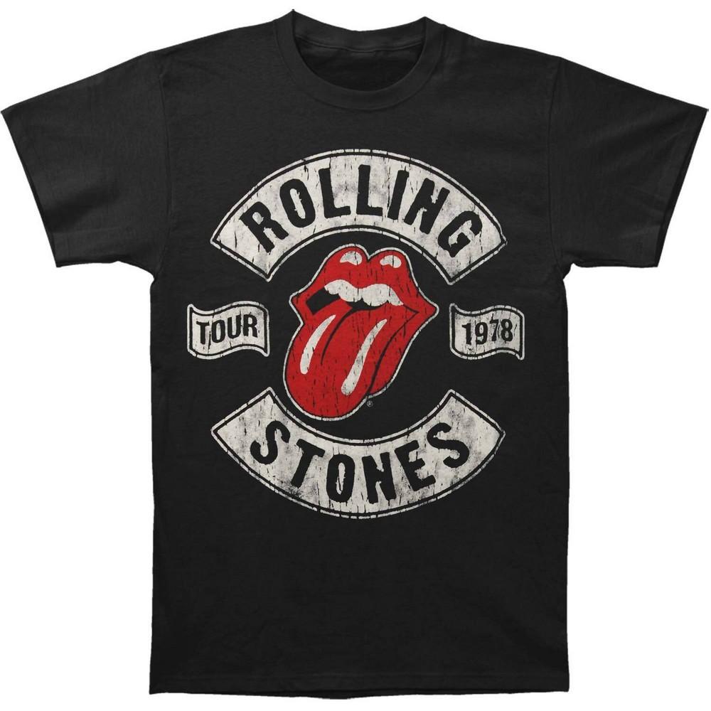 The Rolling Stones Het Rolling Stones Unisex volwassen US Tour 1978 T-shirt met rugprint XL