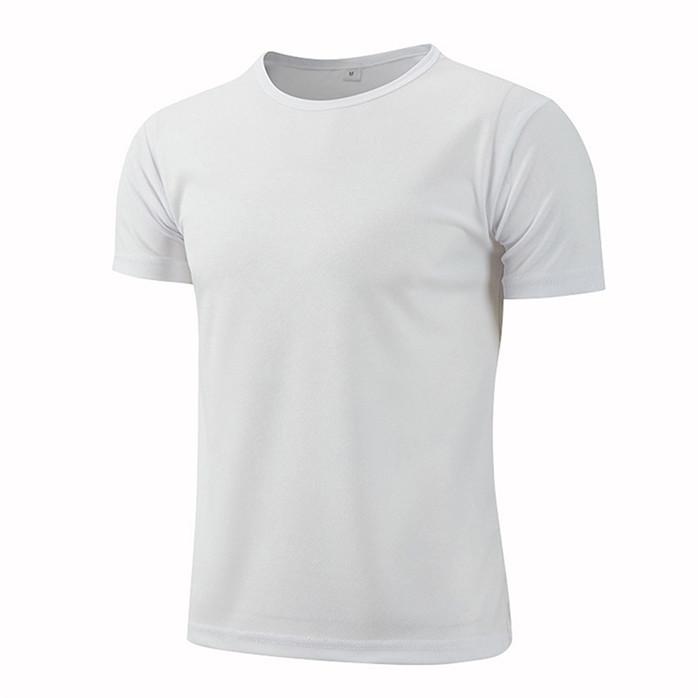 Comple Zomer T-shirt met ronde hals Sneldrogende kleding Werkkleding T-shirt met korte mouwen L
