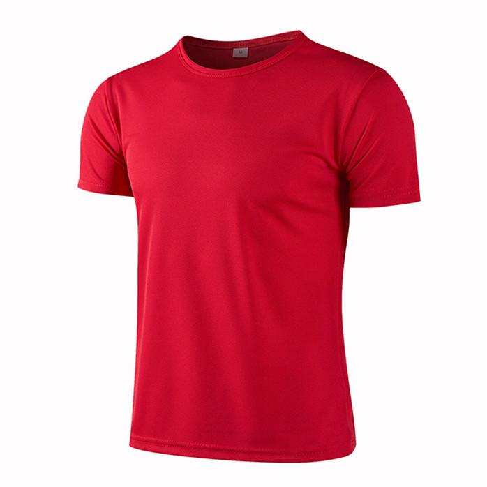 Comple Zomer T-shirt met ronde hals Sneldrogende kleding Werkkleding T-shirt met korte mouwen XL