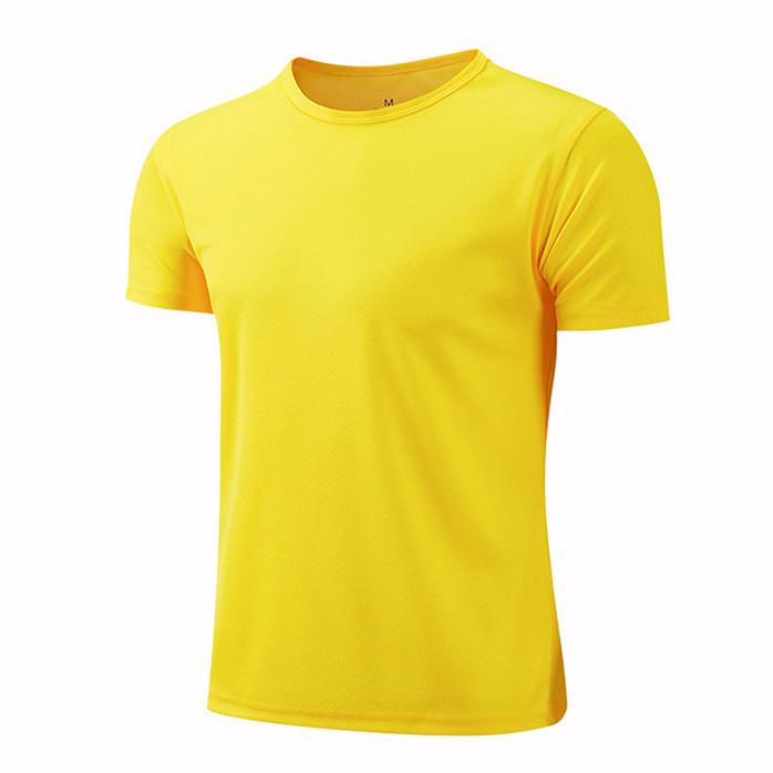 Comple Zomer T-shirt met ronde hals Sneldrogende kleding Werkkleding T-shirt met korte mouwen 2XL
