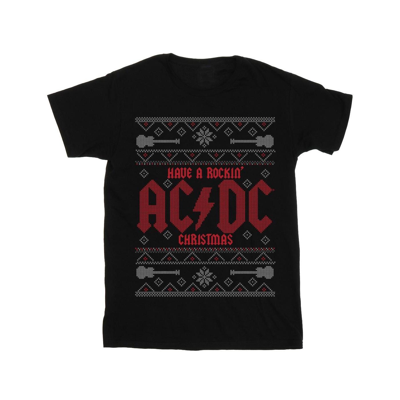 Pertemba FR - Apparel ACDC Heren hebben een Rockin kerst-T-shirt 3XL