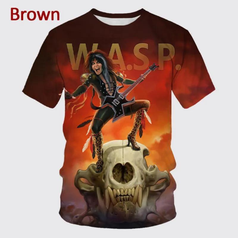Laoxu Y2K Kleding Nieuwe Stijl WASP. 3D Print T-shirt voor mannen vrouwen zomer hiphop unisex casual T-shirt harajuku ronde hals top tee XL