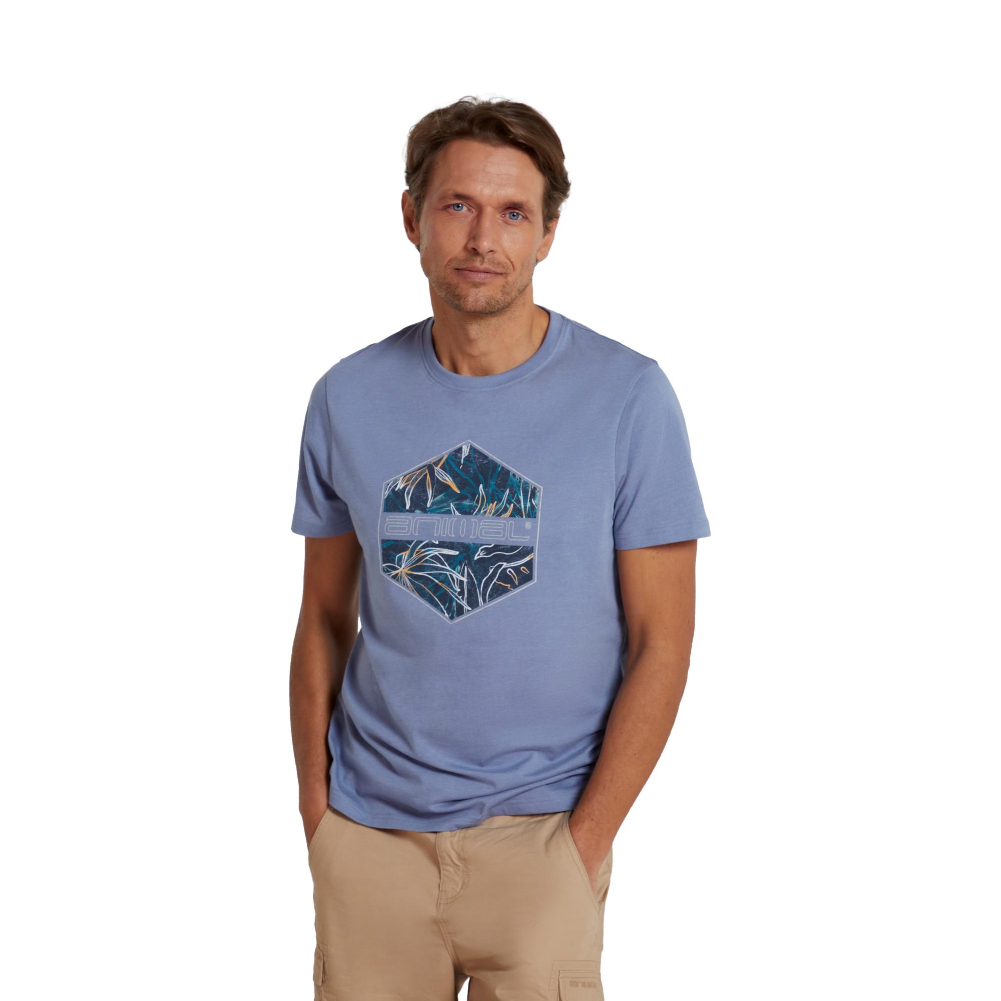 Animal Dierlijk Jacob biologisch T-shirt voor heren M