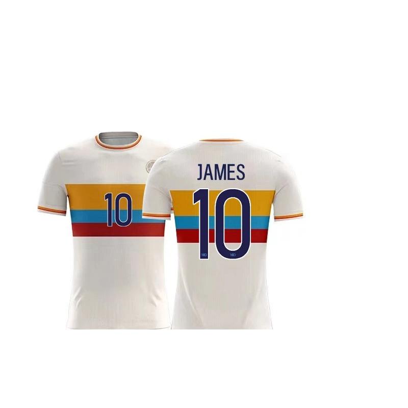 ETST36 Colombia Streetwear Voetbal Kwaliteit 3D Geprint Sneldrogend Ademend Koppel T-shirts Voor Mannen Vrouwen Korte Mouw T-shirt M