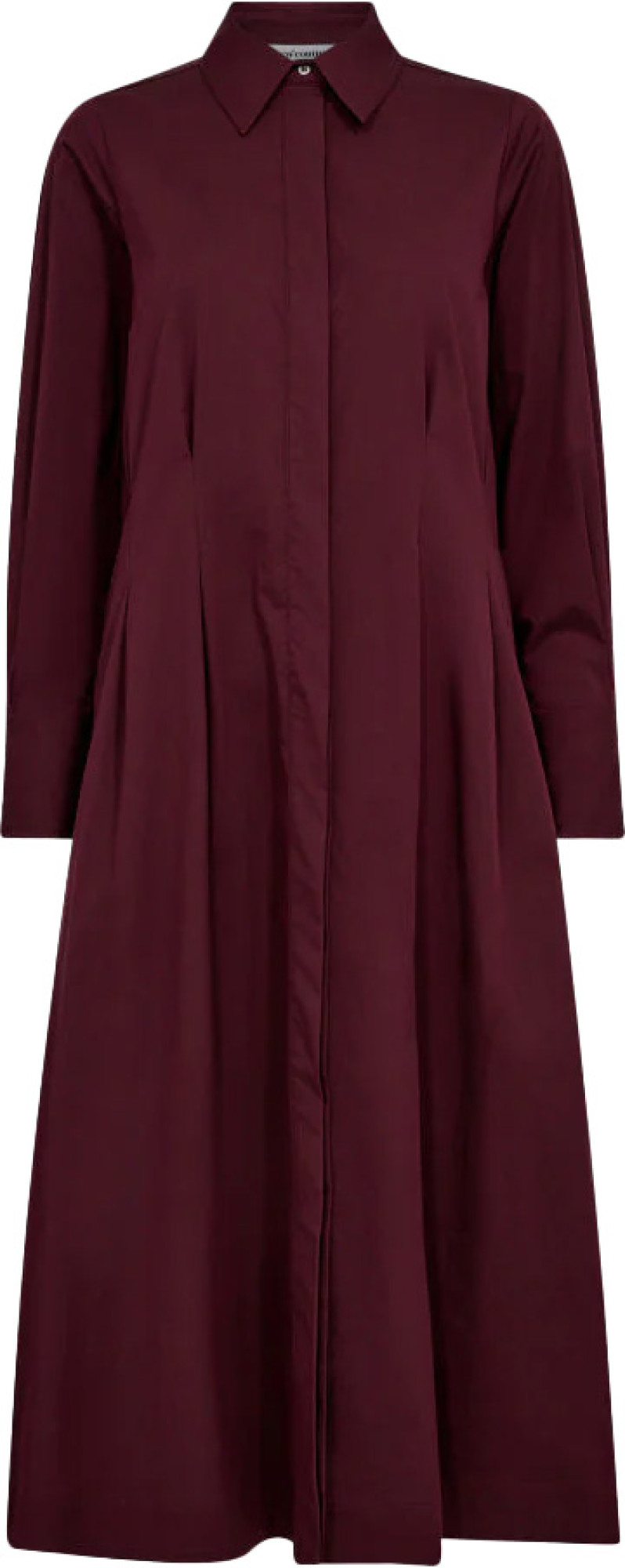 Co'Couture Poppyccshirt long dress winered