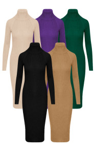 The Musthaves Musthave Deal Ultra Soft Jurken Met Col
