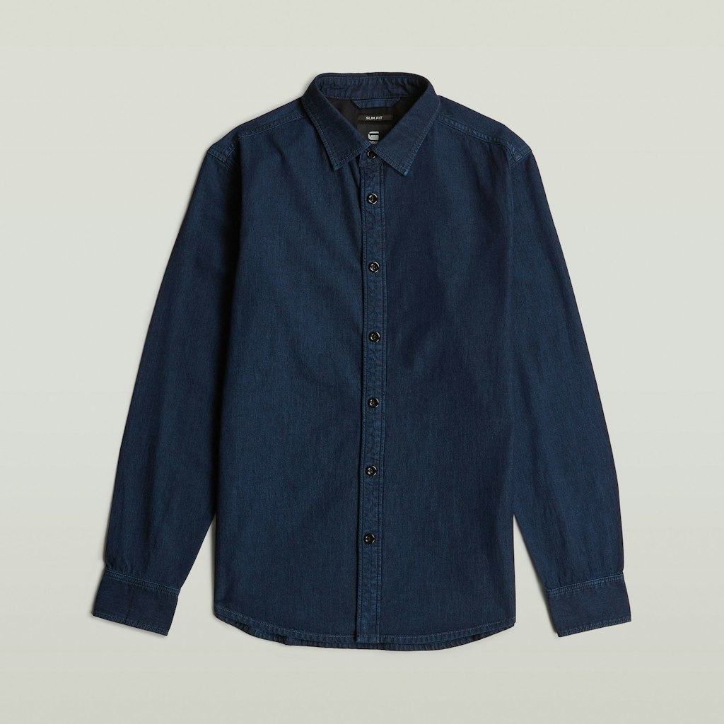 G-Star clean slim shirt d27681-d539 g839 worn in deep