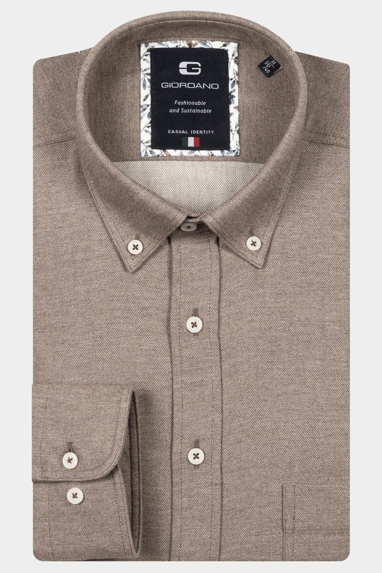 Giordano Casual hemd lange mouw brando long sleeve button dow 527010/80