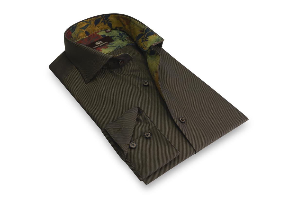 Circle of Gentlemen Nick uni shirt in keperbinding 100% co