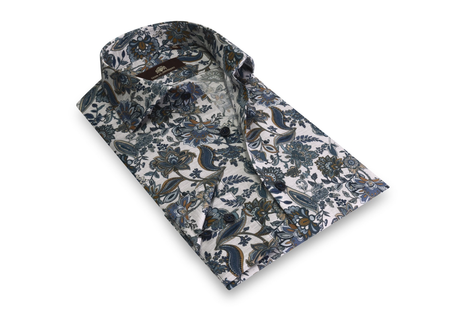 Circle of Gentlemen Nairobi ii allover print overhemd 100% co