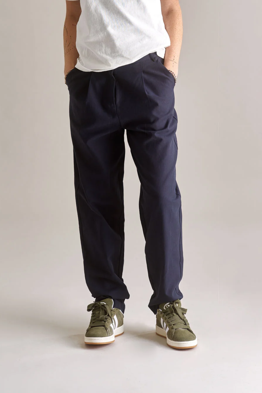 KOMODO Damen vegan Hose Lyla Navy