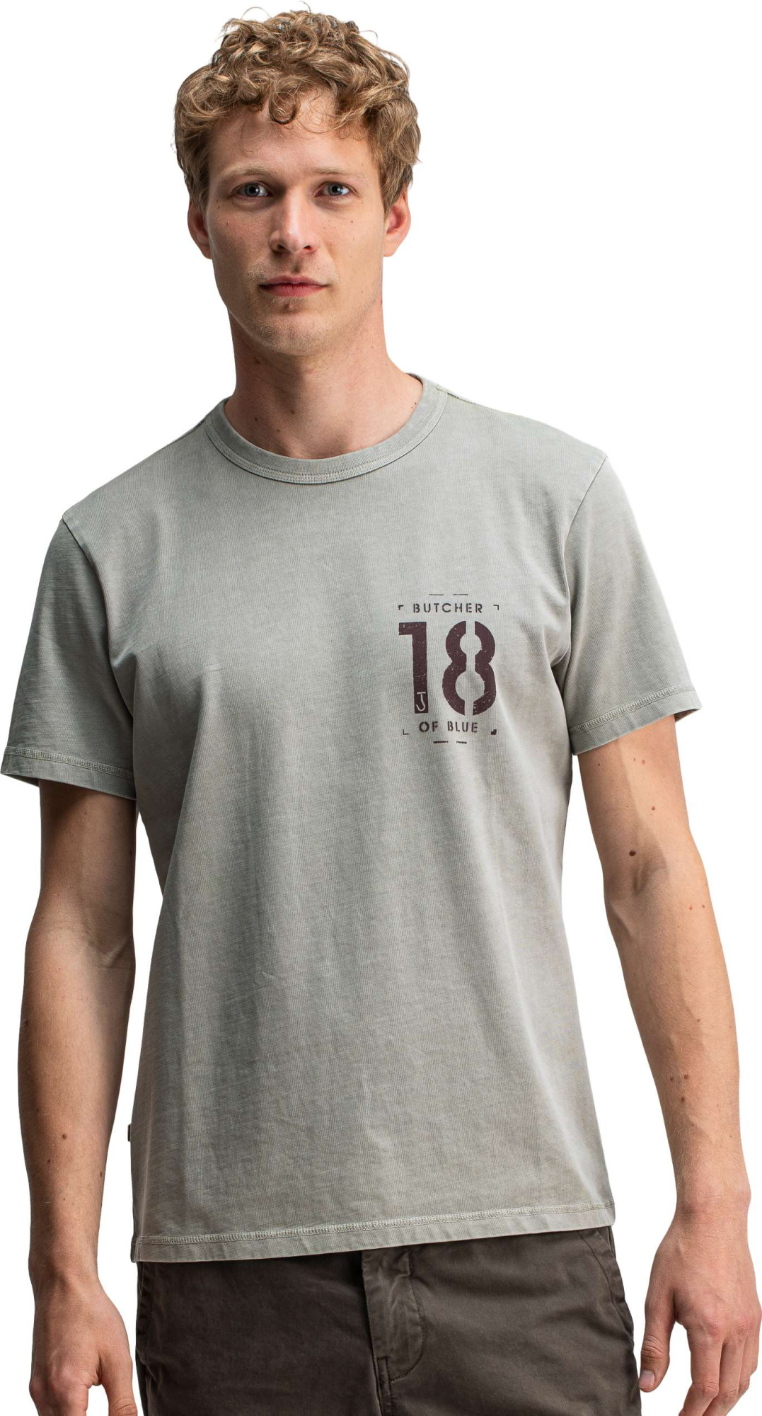 Butcher of Blue Army 18 stencil tee