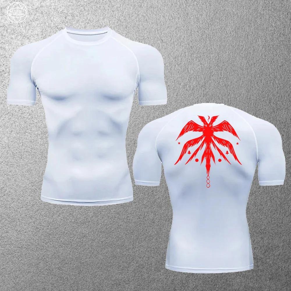 Xin nan zhuang Heren Zomer Strak T-shirt met korte mouwen Outdoor Fitness Hardlopen Training Elastisch Snel drogend Casual Sportkleding S-3XL M