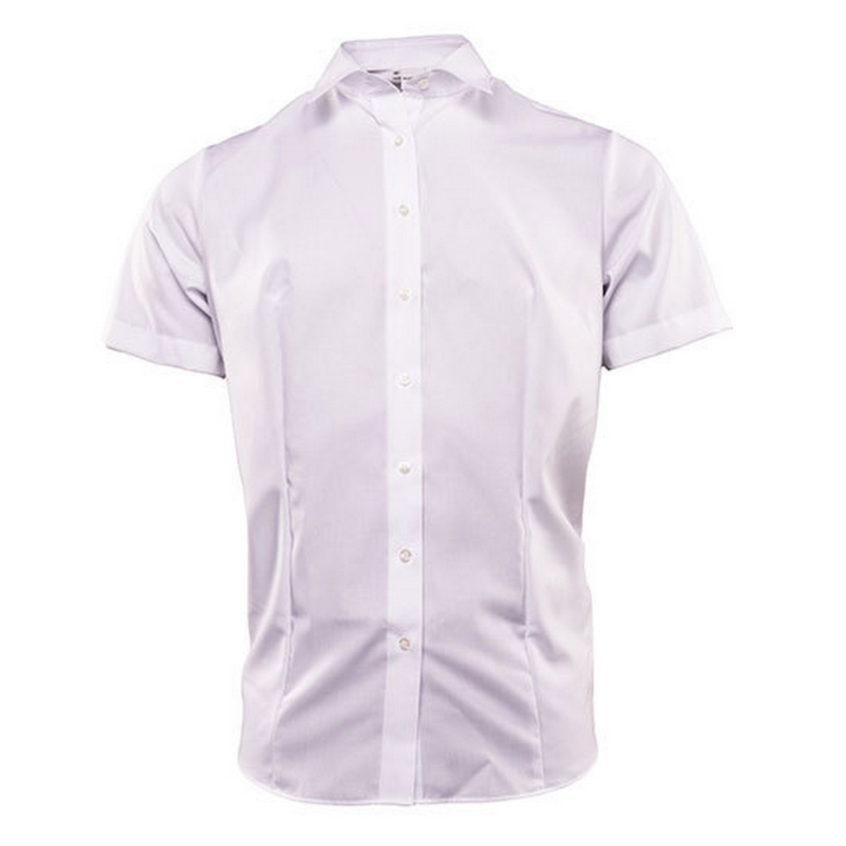 Marvelis Dames poplin comfort blouse met korte mouwen
