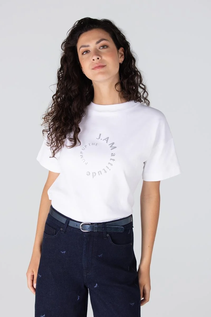 Jansen Amsterdam Lara shirt co138 white