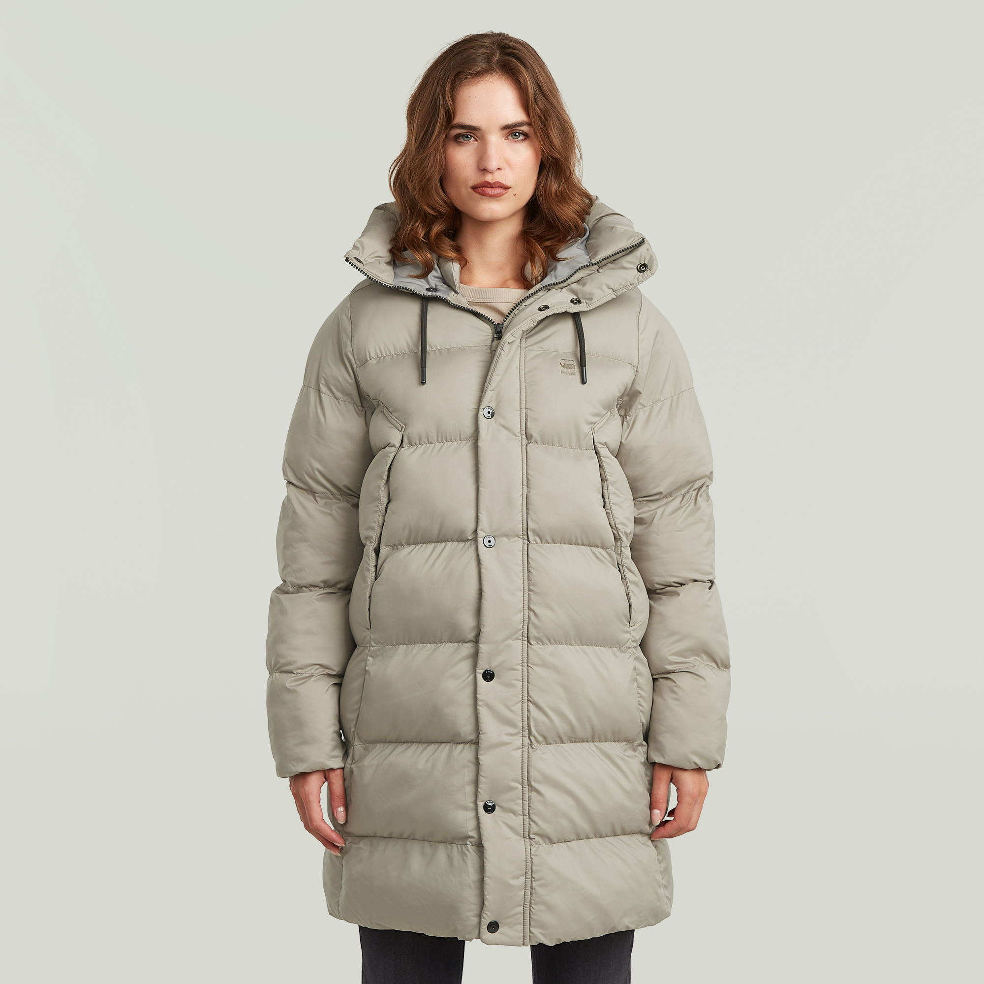 G-Star RAW Whistler Parka Puffer - Beige - Dames