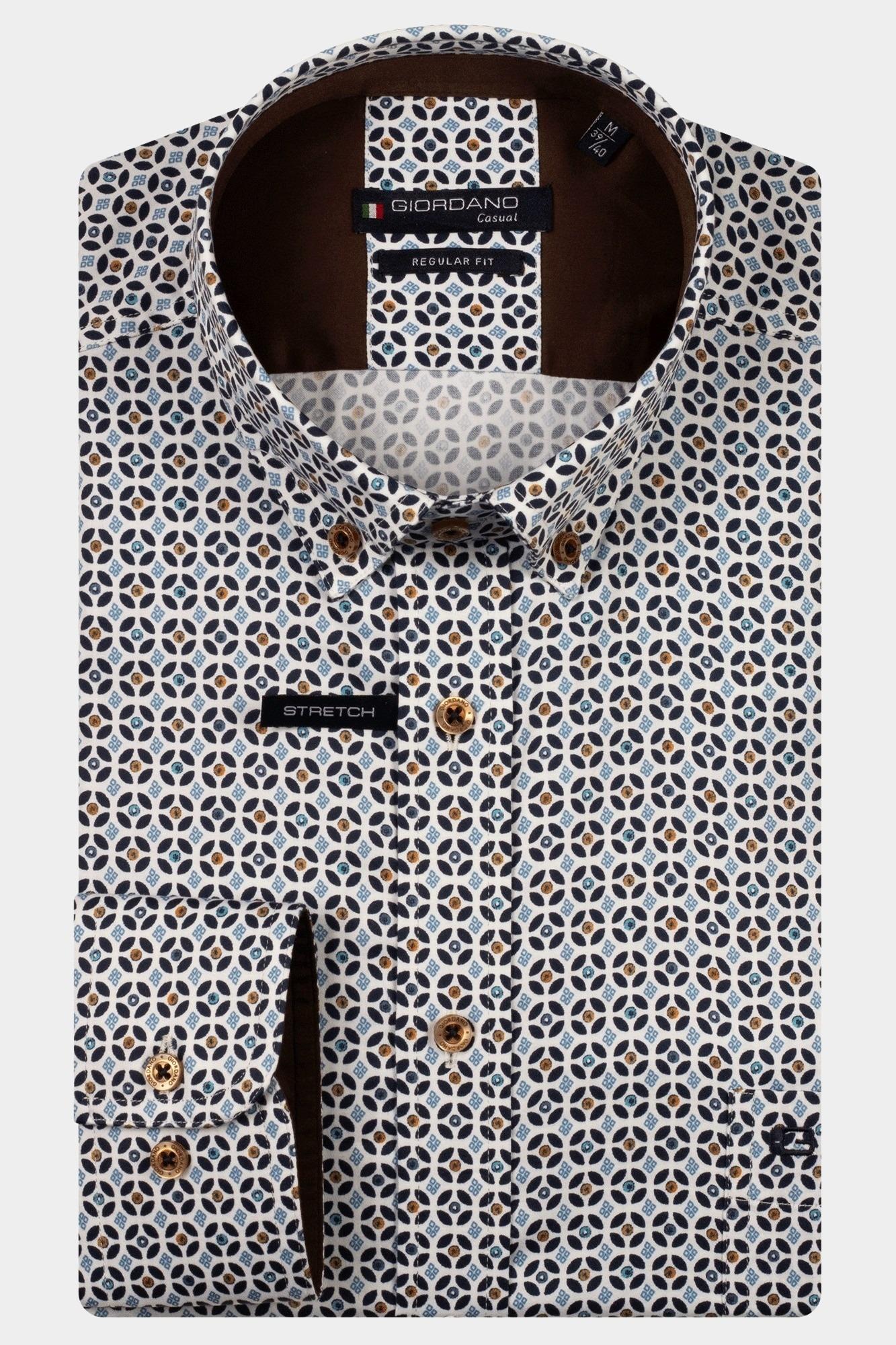 Giordano Casual hemd lange mouw ivy long sleeve button down s 527052/60