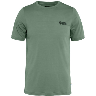 Fjällräven Heren Abisko Wool Logo T-Shirt