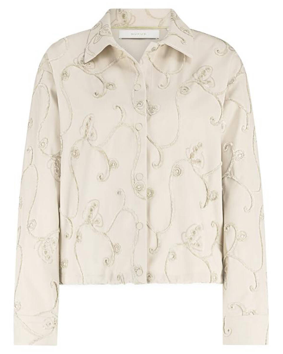 Nukus Blouse lange mouw nkf02054 newport
