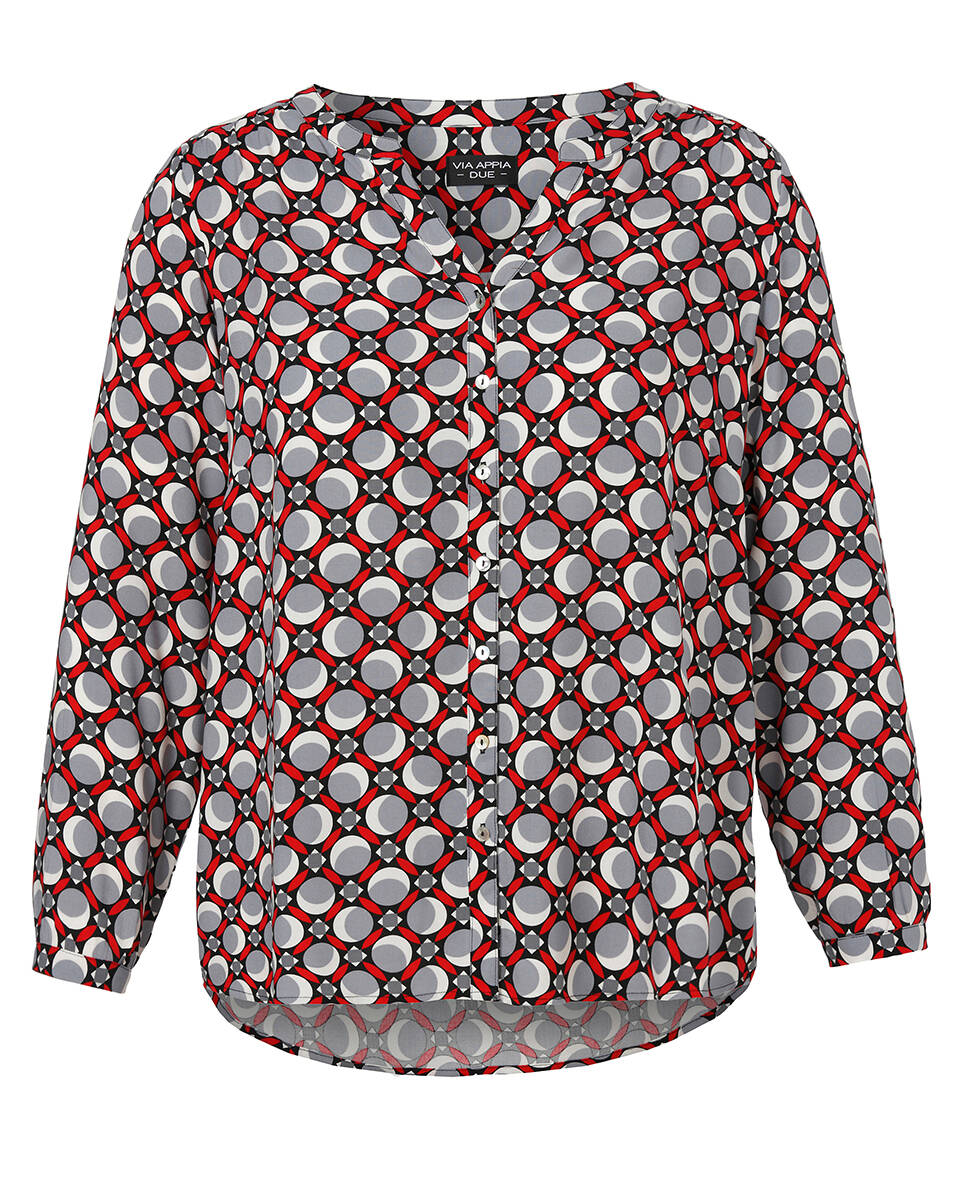 Via Appia Due Blouse lange mouw 2525970