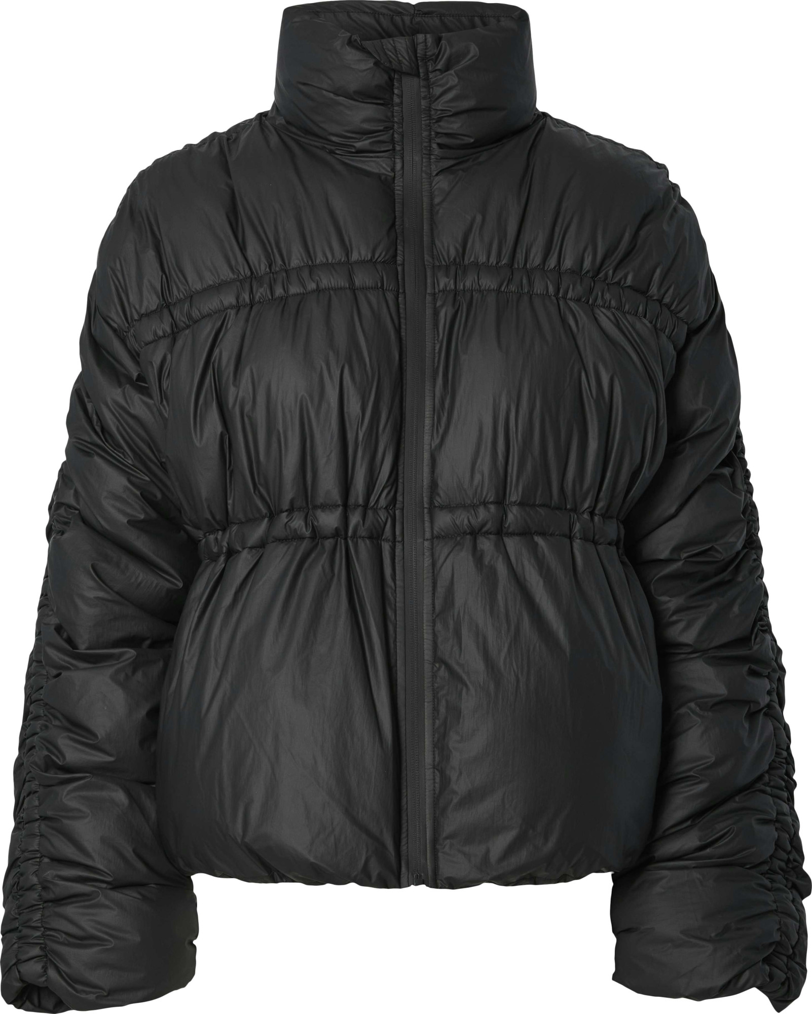Y.A.S Yasflick ls short padded jacket s. black