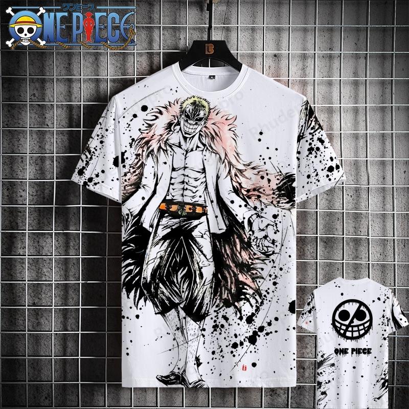 Etst 003 Luffy One Piece Met Korte Mouw T-shirt Heren 2024 Nieuw Assolon Animation Co-branded Top Zomer Dames 3D-printen XL