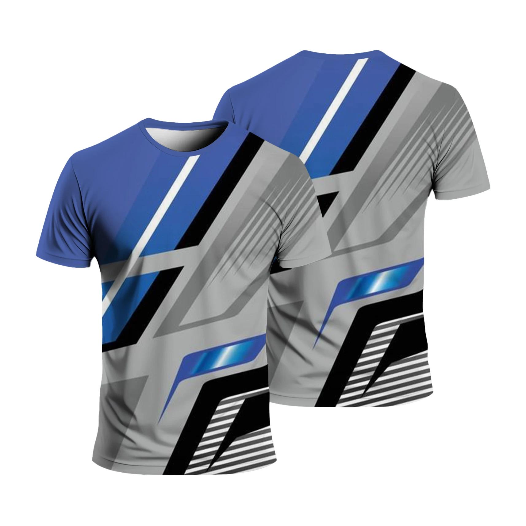 ETST WENDY 005 Zomer Mode Sport Sneldrogend Heren Dames Los Comfortabel Dagelijks Casual Ronde Hals Korte Mouw T-shirt Kan DIY Logo Toevoegen Tops S