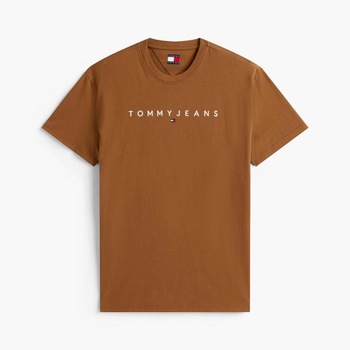 Tommy Jeans T-shirt Korte Mouw  TJM REG LINEAR LOGO TEE