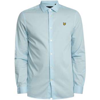 Lyle & Scott Overhemd Lange Mouw Lyle & Scott Slim Fit Poplin Overhemd