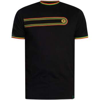 Trojan T-shirt Korte Mouw  Retro Print Ringer T-shirt
