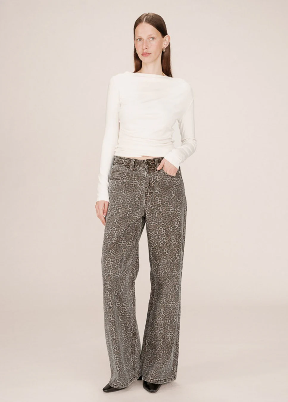 Grace & Mila Socca broek leopard