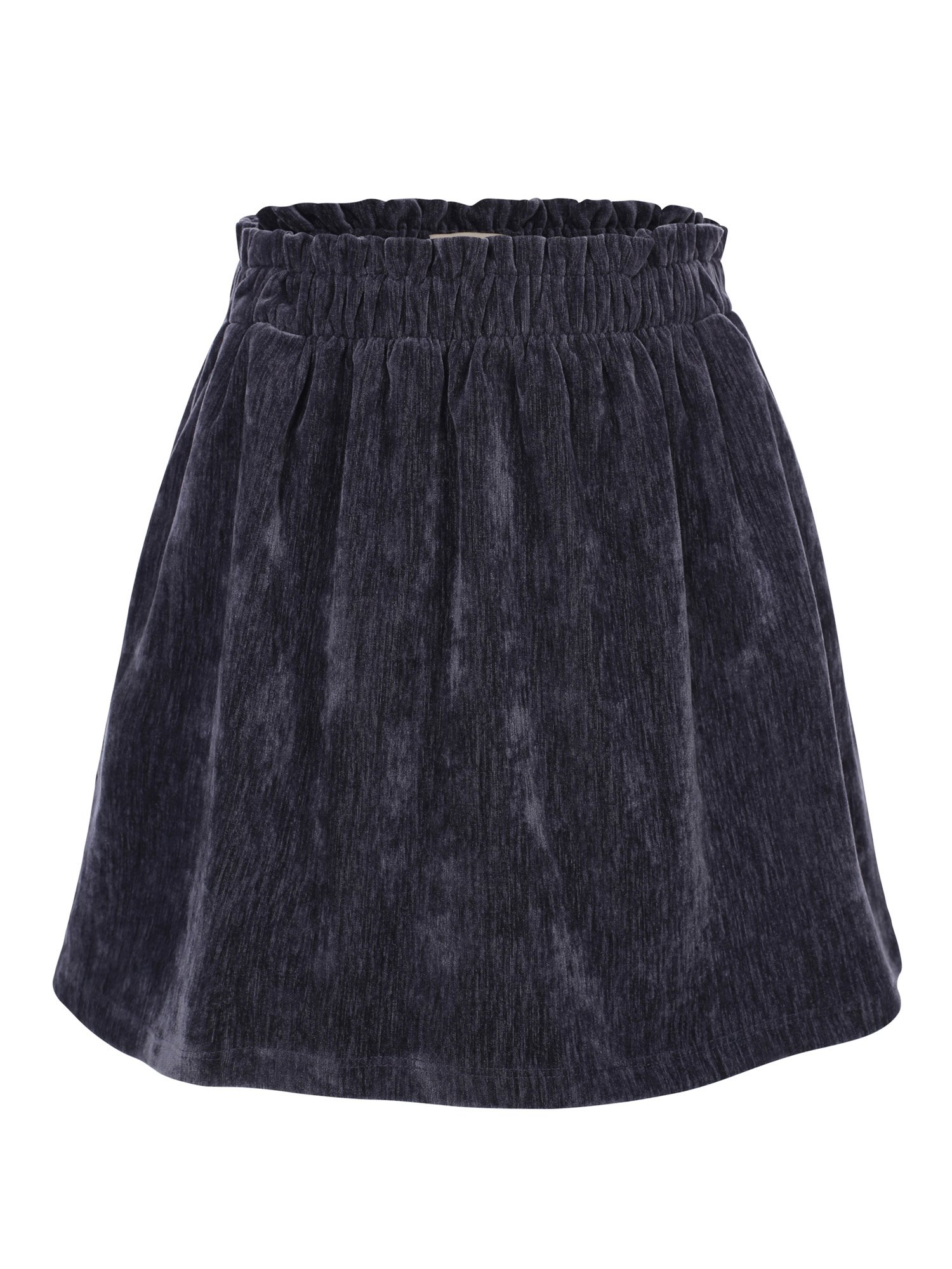 LOOXS Little winter velvet rok meisjes - donker blauw