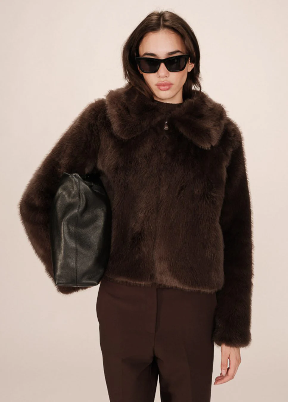 Grace & Mila Shonno faux fur jas