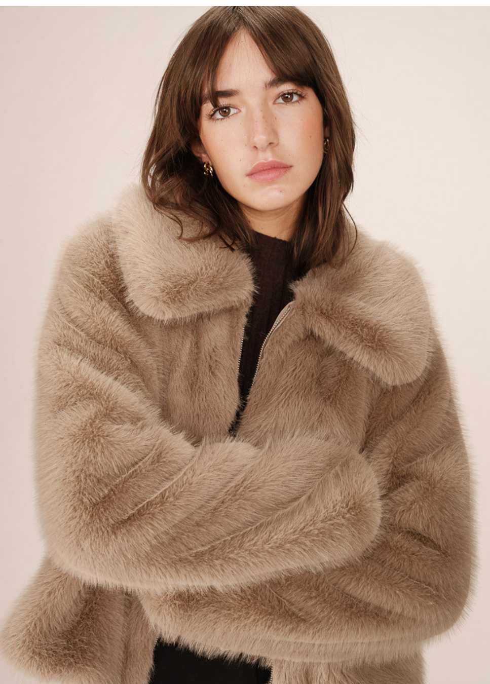 Grace & Mila Shonno faux fur jas
